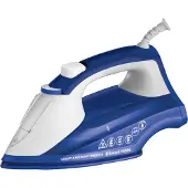 Russell Hobbs 26483-56 Bügeleisen Dampfbügeleisen Keramik-Bügelsohle 2400 W Blau, Weiß