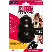 Kong Hundespielzeug Gummi groß schwarz (zwart)
