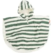 Done by Deer Poncho Gots Stripes Bademantel
