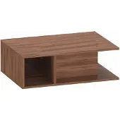 Duravit D-Neo Konsolenwaschtischunterbau wandhängend, 800x260x550mm, 1 offenes Fach seitlich links, DE495807979