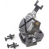 HBM 100 mm kippbarer Teilapparat / Rundtisch mit Befestigungssatz Modell 1