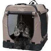 Rewer GmbH TrendPet Faltbare Hundebox TPX-Pro 60 Braun