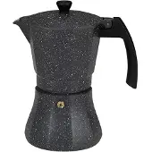 EDM 76136 Kaffeemaschine 6 Tassen Schwarz Schwarz One Size