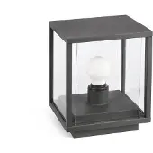 Faro 70772, Außensockel-/Pfostenbeleuchtung, Dunkles Grau, Aluminium, IP54, I, E27