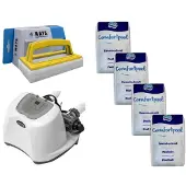 Intex - Salzwassersystem 26670GS & Poolsalz 80 kg & WAYS Scheuerbürste