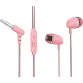 TM Electron Kopfhörer mit Mikrofon Rosa
