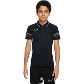 Nike Kinder Poloshirt Academy 21 Polo SS CW6106-014 128-137 - Black/White/Anthracite/White - 128-137