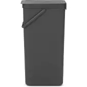 Brabantia SORT & GO RECYCLE BIN, 40 l, Rechteckig, Grau, 267 mm, 341 mm, 620 mm