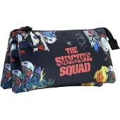 KARACTERMANIA DC Comics Suicide Squad Taskforce Dreifach-Federtasche