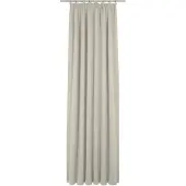 Wirth Vorhang "Sunday" Gr. 1, beige, B:141cm H:145cm, Jacquard, Baumwolle, Polyester, Gardinen, Vorhang, nach Maß, Topseller
