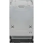 Exquisit Geschirrspüler EGSP1009-E-030E silber | Spülmaschine 45 cm | ECO-Modus | Maßgedecke: 9 | Vollintegriert