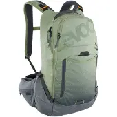 Evoc Protector Backpacks Trail Pro 16 S/M Light Olive - Carbon Grey