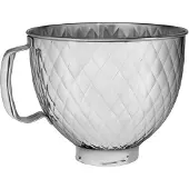 KitchenAid Edelstahlschüssel 4,8l gesteppt für Artisan 5KSM5SSBQB