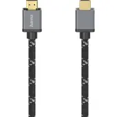 Hama HDMI-Kabel "Ultra High Speed HDMI-Kabel Stecker-Stecker 8K Metall HDMI-Kabel 3m", grau, 300cmcm, Kabel, HDMI-Kabel