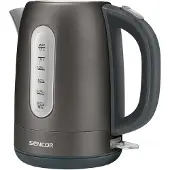 Sencor SWK 1778BK, 1,7 l, 2150 W, Schwarz, Edelstahl, Wasserstandsanzeige, Überhitzungsschutz