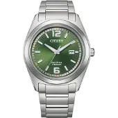 Citizen AW1641-81X Herrenuhr Super Titanium ECO-Drive grün