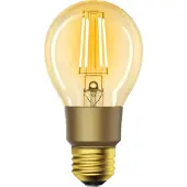WOOX R9078, Intelligentes Leuchtmittel, WLAN, Braun, Gold, LED, E27, Bernstein