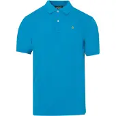 Scotch & soda Pique Polo Turquoise - M