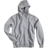 Rokker Kapuzenpullover Uni XXS mit Reissverschluss, Kängurutaschen, Stickerei, 500g/m2