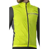 Castelli Squadra Stretch Weste Gelb Grau, Größe L