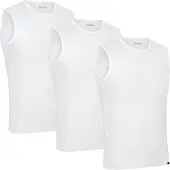 Gripgrab - Ultralight Sleeveless Mesh Baselayer 3-Pack - Funktionsshirt Gr XL grau/weiß
