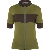 Super.natural - Women's Grava Jersey - Radtrikot Gr L oliv
