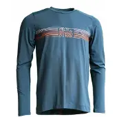 Zimtstern - Trailflowz Shirt L/S - Longsleeve Gr L blau