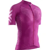 X-Bionic Twyce 4.0 Cycling Zip Shirt Short Sleeve Women twyce purple/arctic white (P031) S