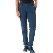 Vaude - Women's Yaras Zip Off Pants - Radhose Gr 38 - Regular blau