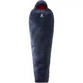 Deuter - Dreamlite - Kunstfaserschlafsack Gr 220 x 80 x 50 cm - Long blau/ cranberry