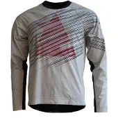 Zimtstern - Protechzonez Shirt L/S - Radtrikot Gr S grau