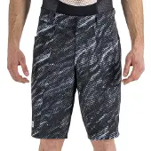 Sportful Kurze Fahrradhose mit Trägern - CLIFF GIARA - Schwarz XL