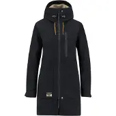 Lundhags Knak Pile Ws Parka, Parka, Damen, Schwarz
