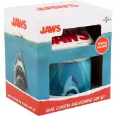 Fizz Creations Jaws .coaster&keyring Gift Set Tasse
