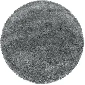 Ayyildiz Teppiche Hochflor-Teppich "FLUFFY 3500, auch als Läufer und in Rund" rund 50 mm Höhe Langflor, Shaggy, uni, robust, Wohnzimmer