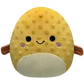 Squishmallows Squishmallow Safa der Kugelfisch Fisch Stofftier 19cm Orange Plüschtier Neu
