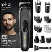 Braun MGK7470, Schwarz, 1 mm, 2,1 cm, Universal, 5 Jahr(e), LED