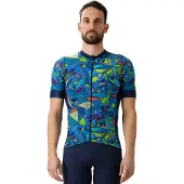 ALÉ - Pragma Over S/S Jersey - Radtrikot Gr S blau
