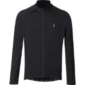 Bbb Cycling Trikot Transition langarm l schwarz - komfortables Übergangstriko...