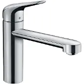 Hansgrohe Focus M42 Einhebel-Küchenmischer 120, CoolStart, Eco, 1 Strahlart, chrom, 71864000