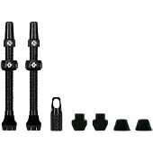 Muc-Off Tubeless Ventile Presta 44 mm schwarz, Anti-Leck Fahrradventile mit