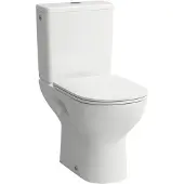 Laufen LUA Stand-WC, Abgang: waagerecht, 650x360x420mm, H8240860000001, Farbe: Weiß