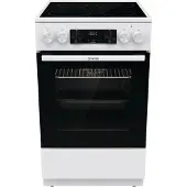 Gorenje 1100000002199 "GEC5C41WG", Energieeffizienz: A, weiß, Herdsets, Perfekte Pizza bei bis zu 275 C backen, 1100000002199