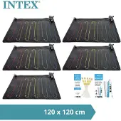 Intex - Pool Heizung - 5x Solarmatte & WAYS Reparaturset und Teststreifen