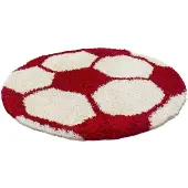 Ayyildiz Teppiche Teppich, FUN 6001, RED, 120 x 120 cm