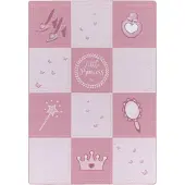 Adana Carpets Kinderteppich - Pleun Little Princess Rosa 140x200 cm