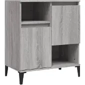 vidaXL Sideboard Grau Sonoma 60x35x70 cm Holzwerkstoff