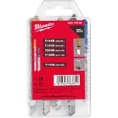Milwaukee Set de 35 lames de scie sauteuse ACCESSOIRES - 4932479088