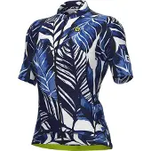 ALÉ Kurzarm Fahrradtrikot - LEAF PR-S - Blau M