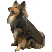 Fashion Dog Hunde-Regenmantel mit Fleecefutter - Braun 27 cm 1 St